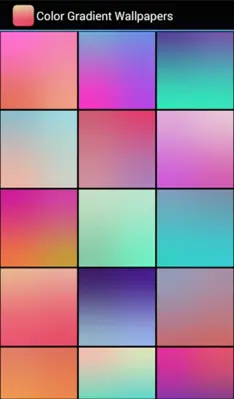 Color Gradient Wallpapers android App screenshot 9