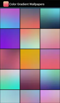 Color Gradient Wallpapers android App screenshot 7