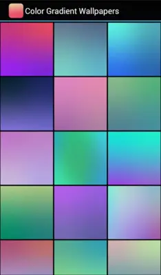 Color Gradient Wallpapers android App screenshot 8